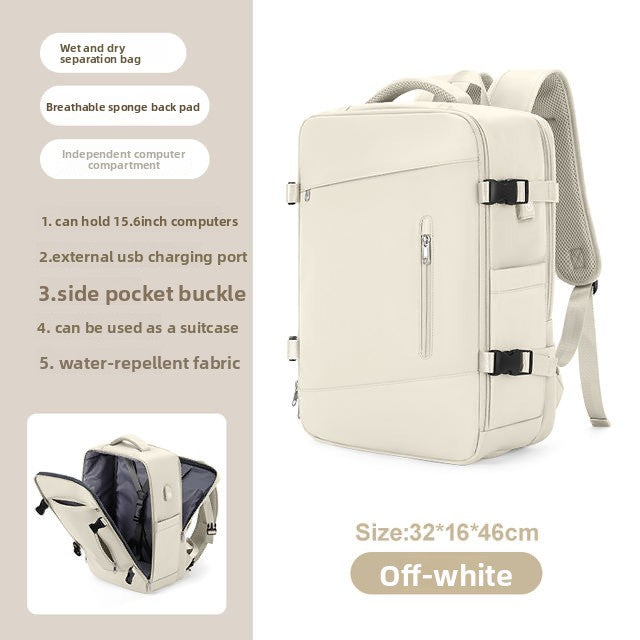 Zaino Impermeabile Grande Capacità 🎒 | 20-35L | Antifurto & Traspirante