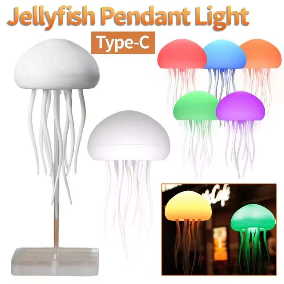 Lampada Medusa Fluttuante – Luce Notturna Decorativa 🪼✨
