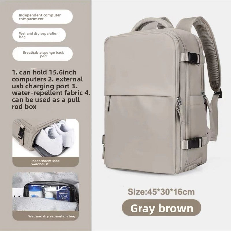 Zaino Impermeabile Grande Capacità 🎒 | 20-35L | Antifurto & Traspirante