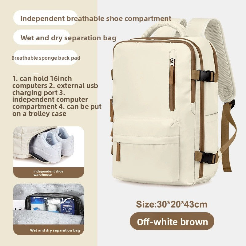 Zaino Impermeabile Grande Capacità 🎒 | 20-35L | Antifurto & Traspirante