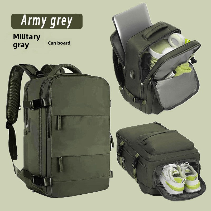Zaino Impermeabile Grande Capacità 🎒 | 20-35L | Antifurto & Traspirante