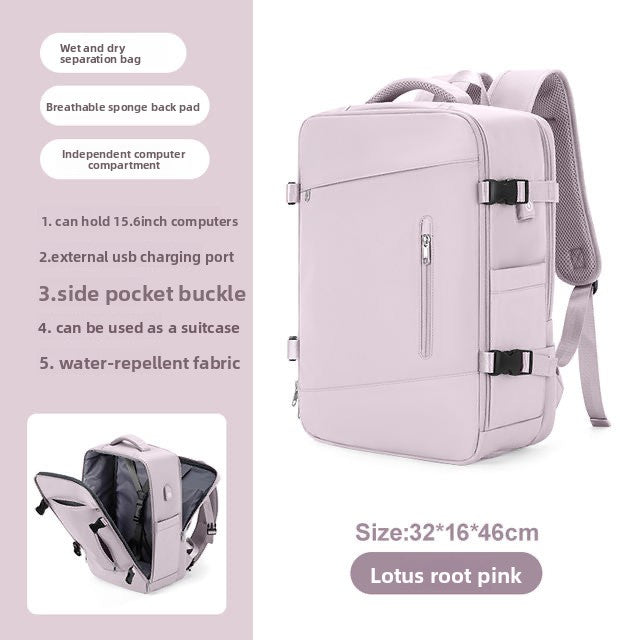 Zaino Impermeabile Grande Capacità 🎒 | 20-35L | Antifurto & Traspirante