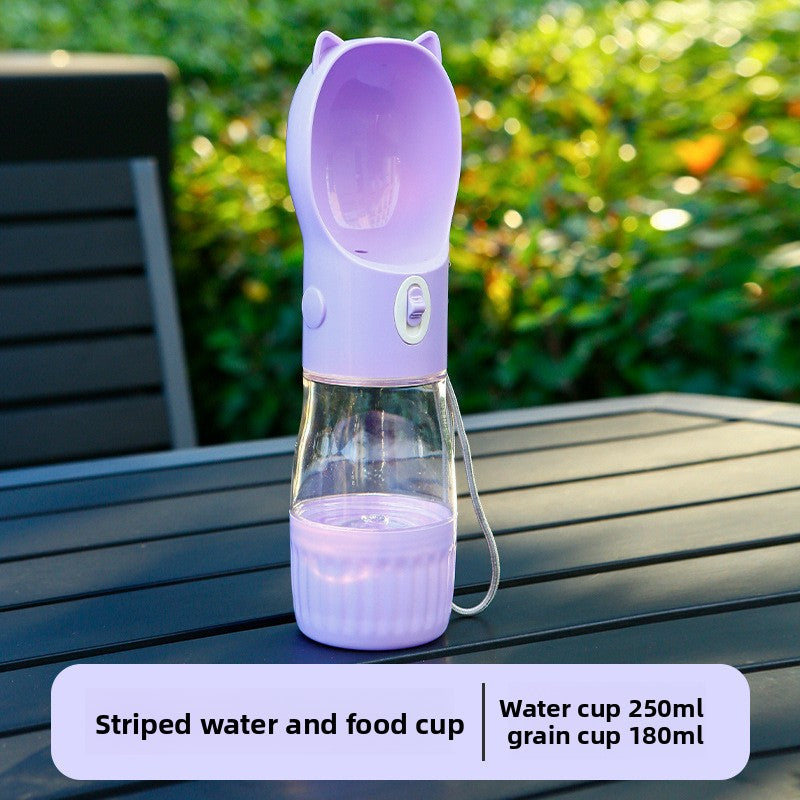 🐾 Borraccia Portatile per Animali — Acqua & Cibo in Un Solo Accessorio!