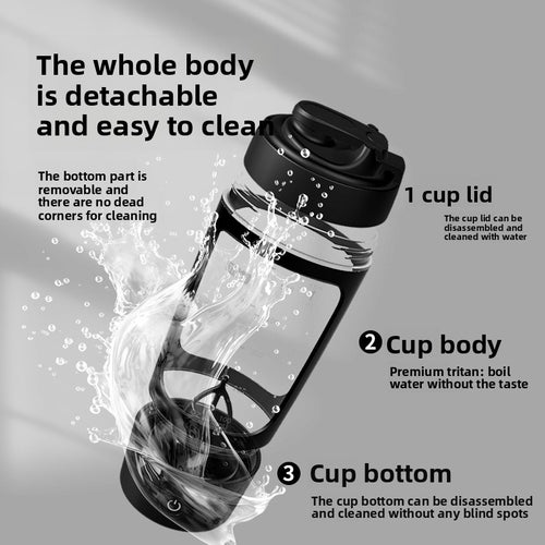 Bicchiere Miscelatore Elettrico Ricaricabile – 630ml Senza BPA ⚡🥤