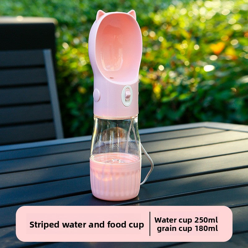 🐾 Borraccia Portatile per Animali — Acqua & Cibo in Un Solo Accessorio!