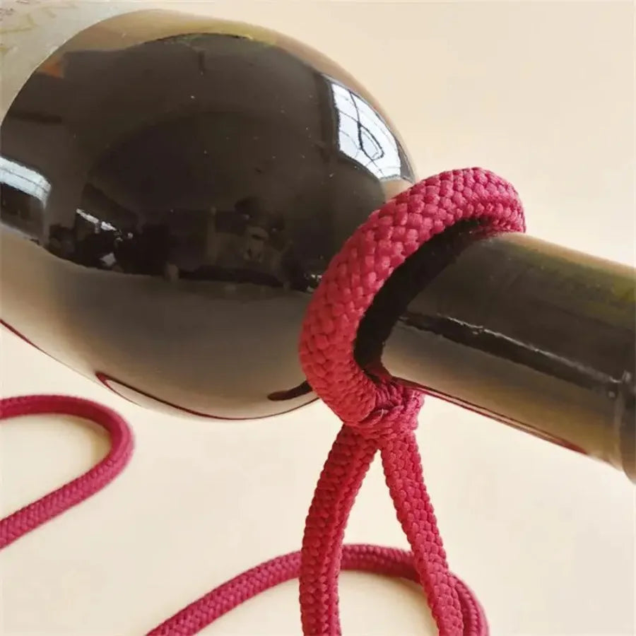 Supporto Magico Flottante per Bottiglia di Vino 🍷 | Illusione Ottica Sorprendente