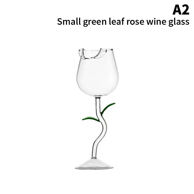 Calice di Vino a Forma di Rosa 🌹 | Idea Regalo Perfetta