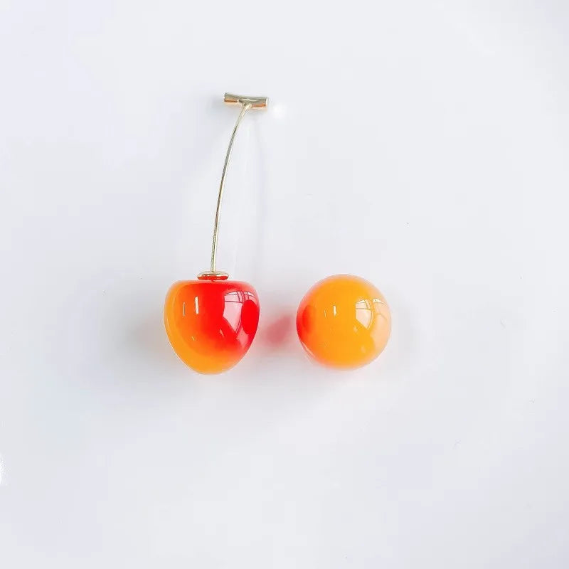 Orecchini Ciliegia 🍒 | Pendenti Aesthetic Dolci per Donna