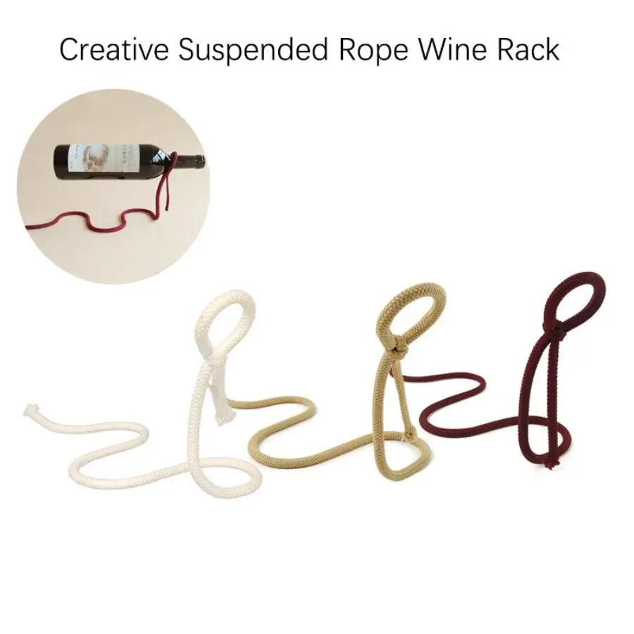 Supporto Magico Flottante per Bottiglia di Vino 🍷 | Illusione Ottica Sorprendente