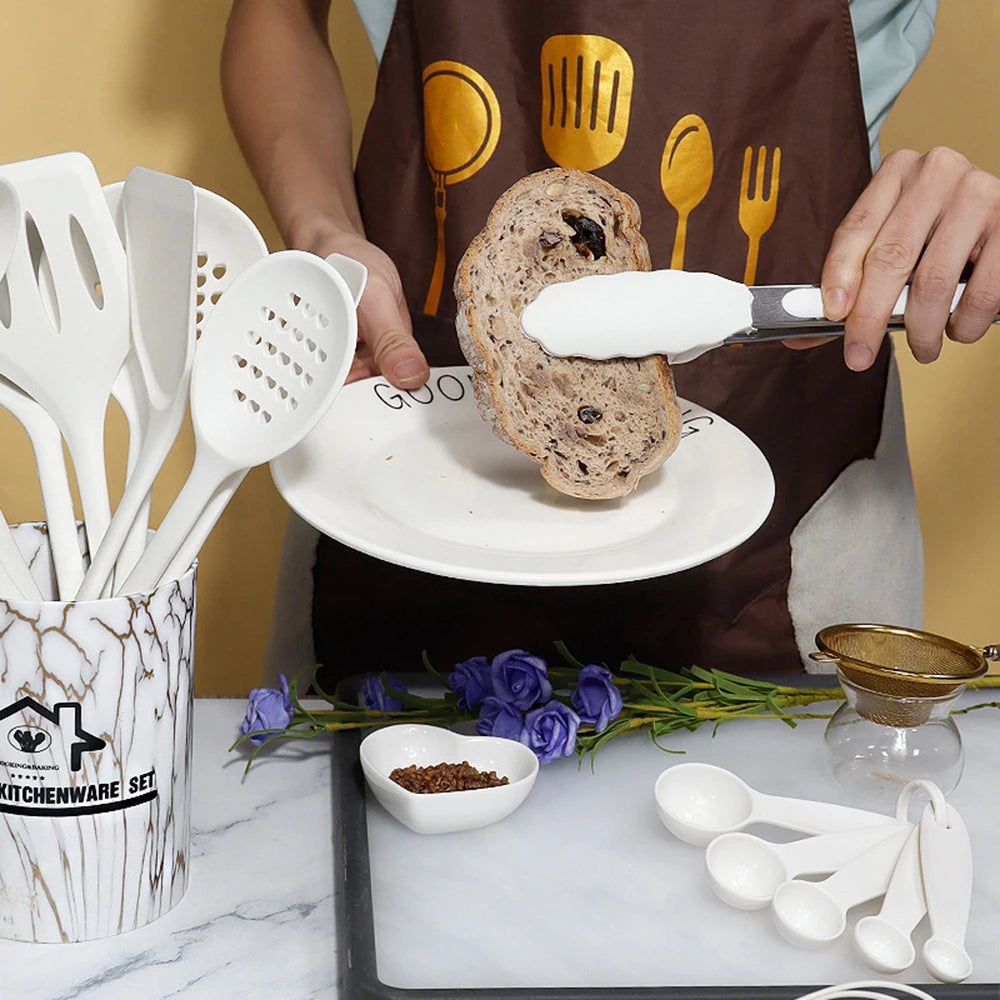 Set Utensili da Cucina in Silicone – 18 Pezzi 🍳