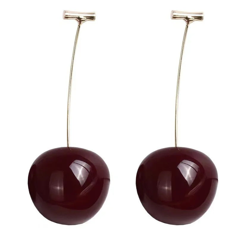 Orecchini Ciliegia 🍒 | Pendenti Aesthetic Dolci per Donna
