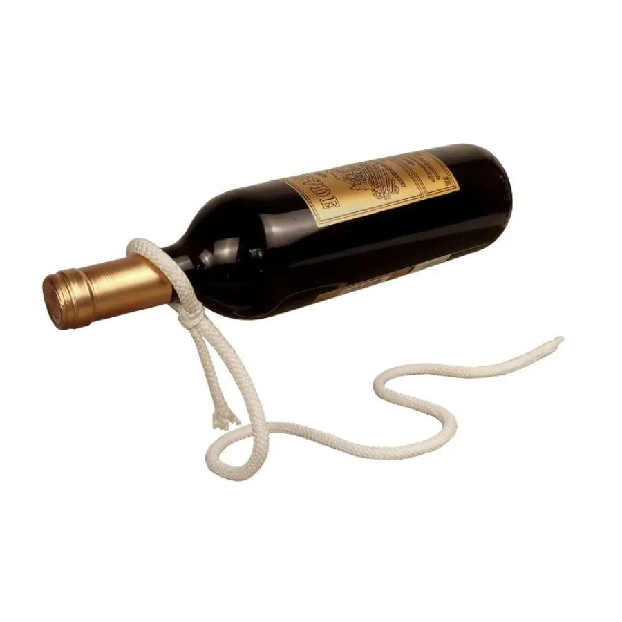 Supporto Magico Flottante per Bottiglia di Vino 🍷 | Illusione Ottica Sorprendente