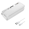 ✨ Mini Sigillatrice 2in1 🔒 Sigilla & Conserva i Tuoi Alimenti 🍪 Portatile & Ricaricabile USB 🔋