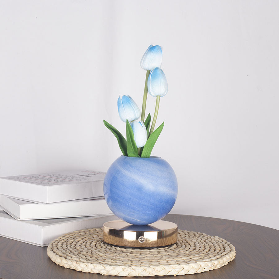 Lampada Tulipano LED 🌷 | Luce Notturna Aesthetic | Touch | Idea Regalo Donna