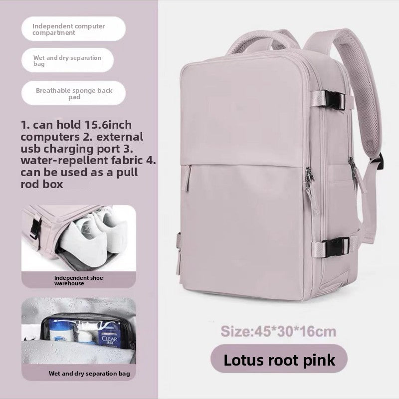 Zaino Impermeabile Grande Capacità 🎒 | 20-35L | Antifurto & Traspirante