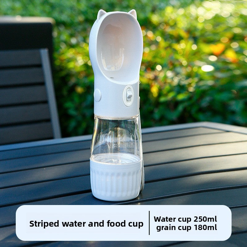 🐾 Borraccia Portatile per Animali — Acqua & Cibo in Un Solo Accessorio!